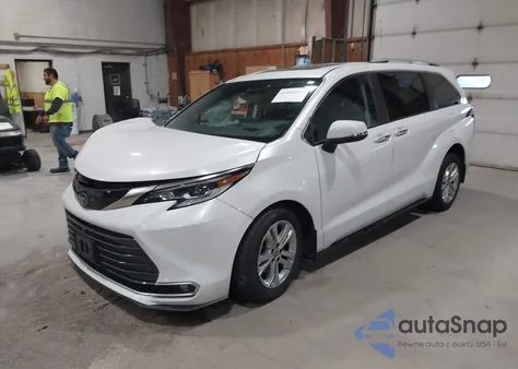 2023 Toyota Sienna Platinum из США, поврежденный, VIN 5TDESKFC6PS098603